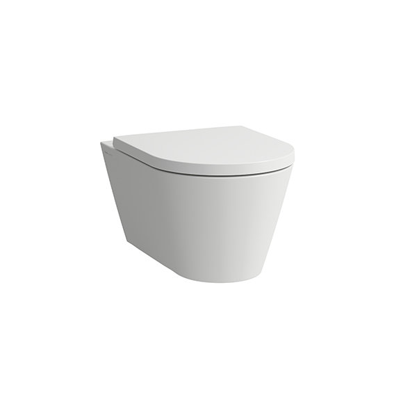 Running Kartell wall-mounted WC, dishwasher, flush rimless, 545x370x355