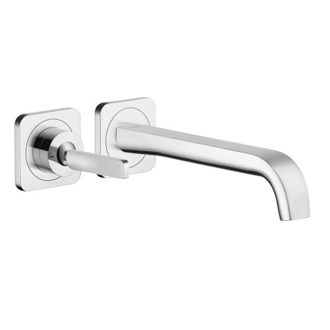 Hansgrohe Axor Citterio E Single lever washbasin mixer flush-mounted with rosettes for wall mounting