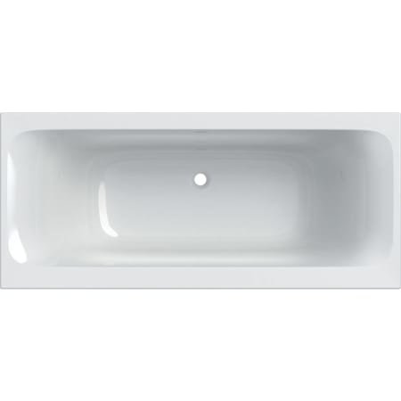 Geberit Tawa rectangular bathtub, 170 x 75 cm, white