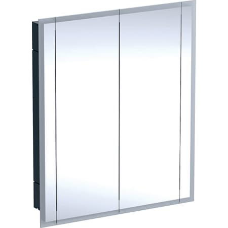 Geberit One mirror cabinet, 850x1000x160mm, incl. lighting, 2 doors, 500493001