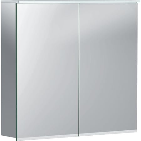 Geberit Option Plus mirror cabinet with lighting, two doors, width: 75 cm, 500206001
