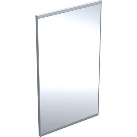 Geberit Option Plus light mirror with direct and indirect lighting, width 40cm, brushed aluminium/silver, 501070001