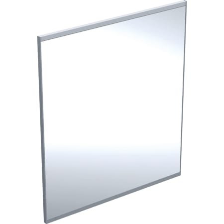 Geberit Option Plus Light mirror with direct and indirect lighting, width 60cm, brushed aluminium/silver, 501071001