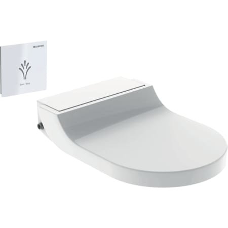Geberit AquaClean Tuma Comfort WC attachment custom-made, for retrofitting, white alpine