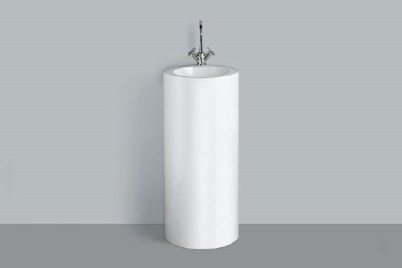 Alape wash basin WT.RX400KH, round Ø 40,4cm, 4500000000, white