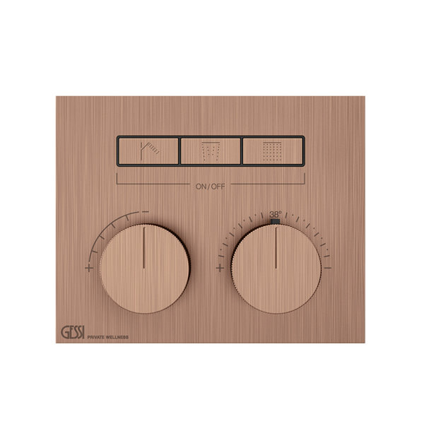 Vanne brute thermostatique authentique GESSI scellée en usine