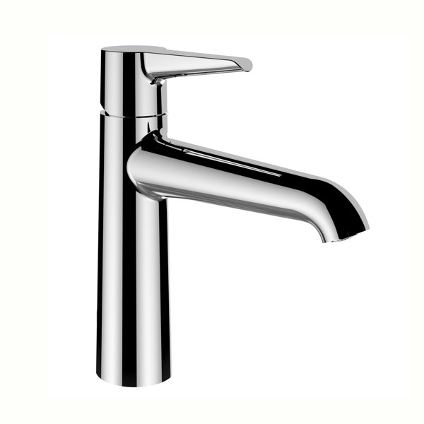 Laufen PURE single lever basin mixer, fixed spout, 140 mm projection, without waste valve, HF901704