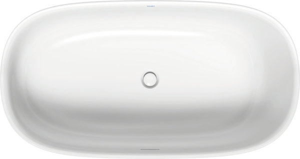 Duravit Zencha bathtub freestanding, oval, 1600x850mm, white mat, 7004620000000