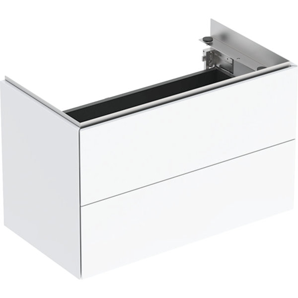 Geberit One Vanity unit, 744x750x465mm, 2 drawers, wall-mounted, 500381
