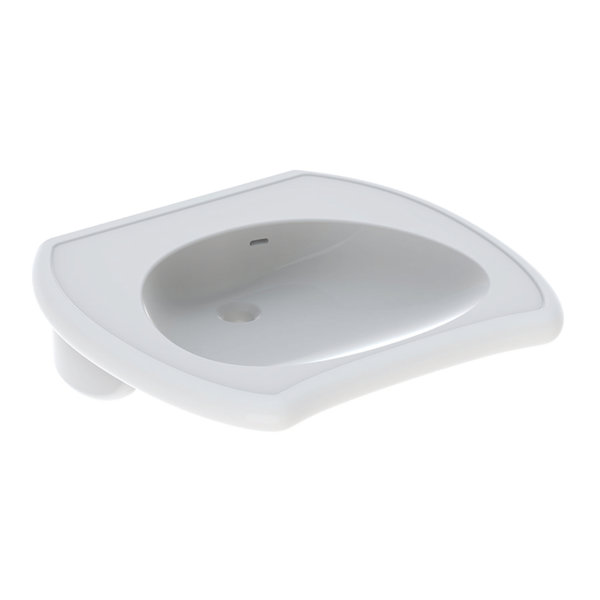 Keramag Vitalis washbasin, accessible by wheelchair 65cm, with overflow