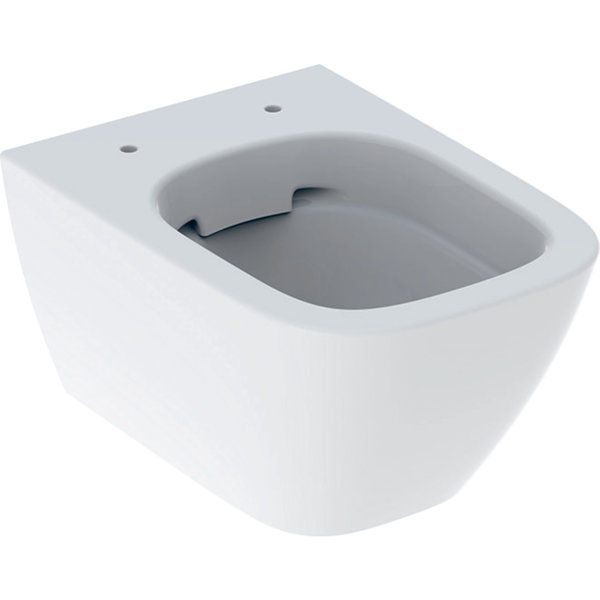 Geberit Smyle Square wall-hung WC low-flush, reduced projection, closed form, rimfree 500379