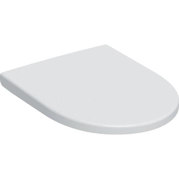 kapre klippe varme Geberit iCon, WC seat, with soft-closing mechanism, Quick Release, white,  501660