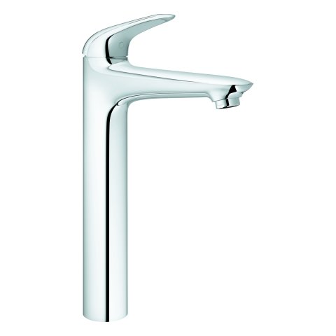 Grohe Eurostyle single lever basin mixer, XL-size without pop-up waste, closed lever handle