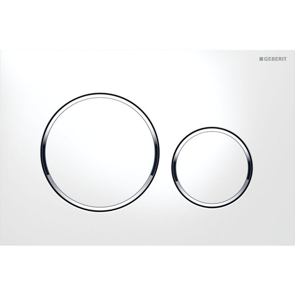 Geberit actuation plate Sigma20 for 2-flush system