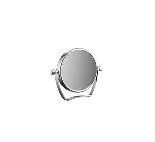 Specchio da viaggio Emco pure, diametro 83 mm, ingrandimento 5 volte, cromo
