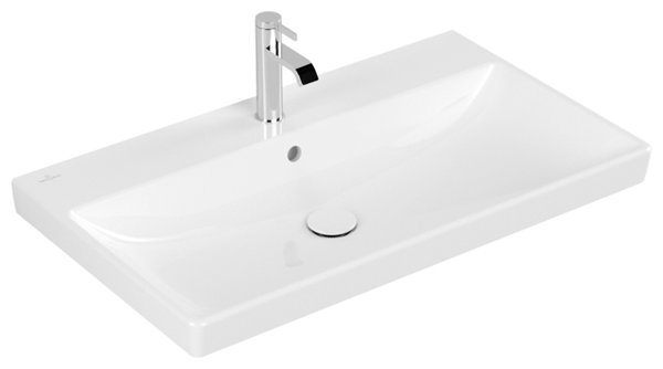 Villeroy & Boch Avento cupboard washbasin 415680, 800x470mm, 1 tap hole, with overflow