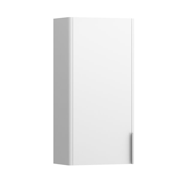 Laufen Base half height cabinet, soft close, hinge real, rounded edges, H402602110