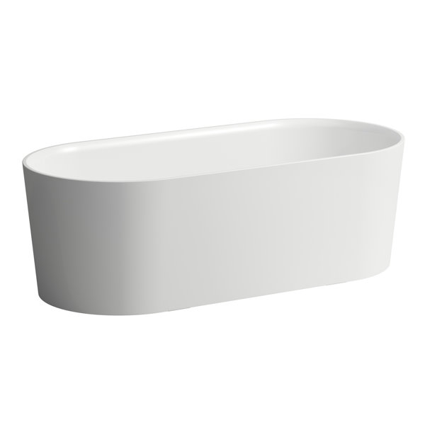 Laufen bathtub VAL 1600x750x520mm, free standing oval white, H2302820000001