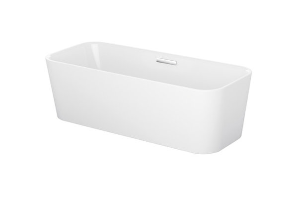 Bed type bathtub free-standing, 180x75cm, 2 back inclines, 3480 CFXXK