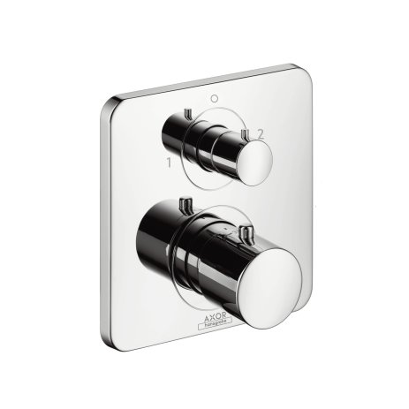 Hansgrohe Axor Citterio M flush-mounted thermostat with stop/changeover valve