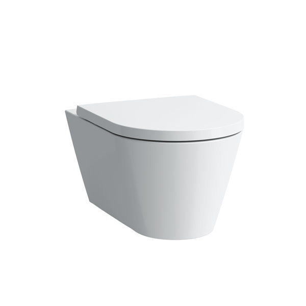 Laufen Kartell wall-mounted toilet, low flush, rimless, 545x370x355mm, H820337