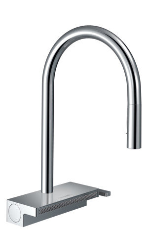 hansgrohe Aquno Select M81 single lever kitchen mixer 170, pull-out shower, 3jet,7 l/min