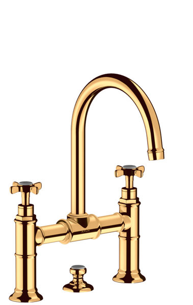 Robinet De Cuisine Hansgrohe Axon Montreux Arc Haut Chrome – 1 Trou, Boîte Ouverte