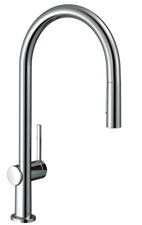 hansgrohe Talis M54 single lever kitchen mixer 210, pull-out shower, 2jet