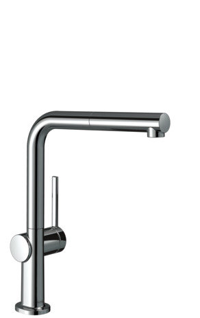 hansgrohe Talis M54 single-lever kitchen mixer 270, pull-out spout, 1jet, sBox