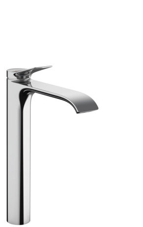 Hansgrohe Vivenis, single lever basin mixer 250 for wash basins without pop-up waste, projection 191 mm, 75042