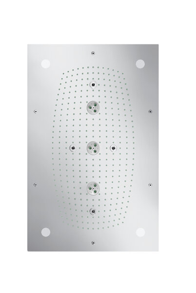 Système de douche thermostatique BS371 blanc mat - avec pomme de douche et  douchette à main - design rond ou carré (Bernstein) for only 331,00 € von  Bernstein Badshop