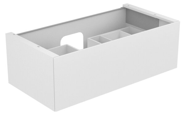 Keuco Edition 11 Vanity unit 31351, 1 pot-and-pan drawer, with LED interior lighting, 1050 x 350 x 535 mm