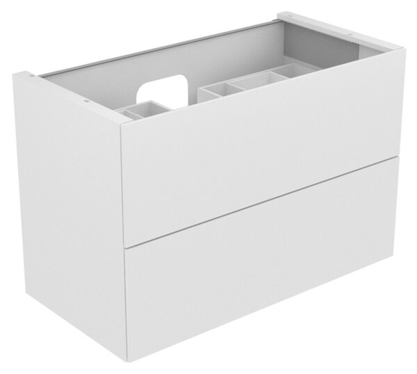 Keuco Edition 11 Vanity unit 31352, 2 pot-and-pan drawers, 1050 x 700 x 535 mm