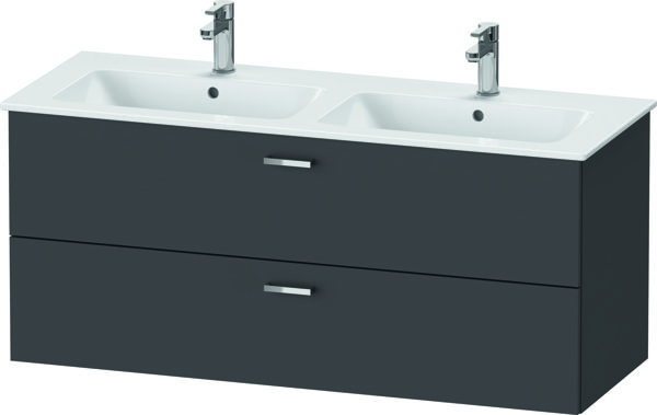 Duravit XBase vanity unit wall-hung W:127.50 cm with 2 drawers, XB61300
