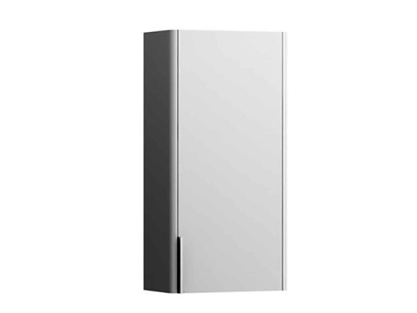 Laufen Base Halbhochschrank, Tür links, abgerundete Kanten